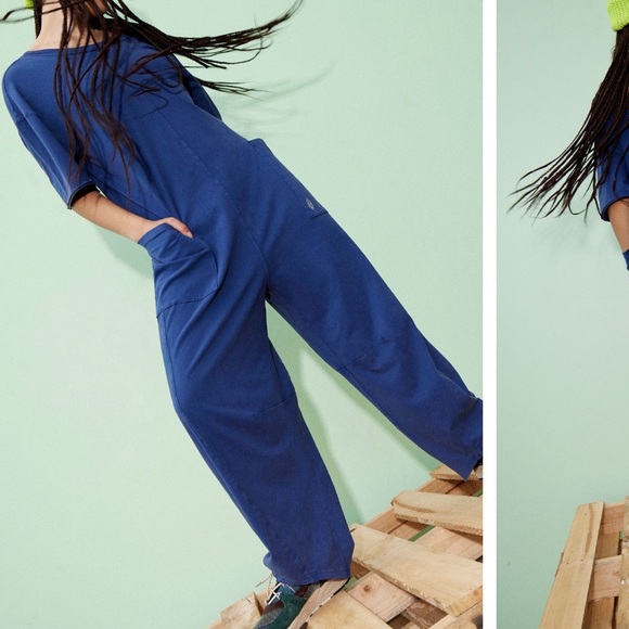 NWOT Free People Movement Hot Shot Tee Onesie - Black Grape - XL *IR* - Picture 2 of 10